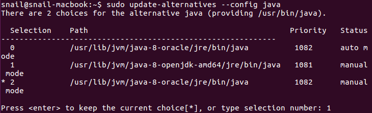 java Ubuntu 16.04