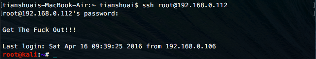 ssh