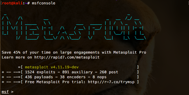 Metasploit 黑 Android